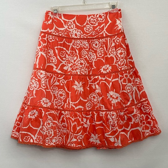 Jones New York Dresses & Skirts - Jones New York Sport Floral MIDI Skirt Size 12 H24